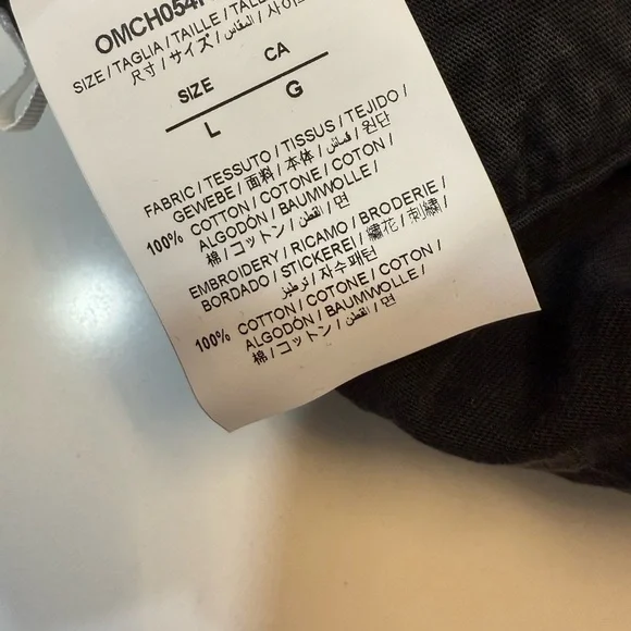 Off-White Gray Graphic Sweatpants - New! - Picture 12 of 13